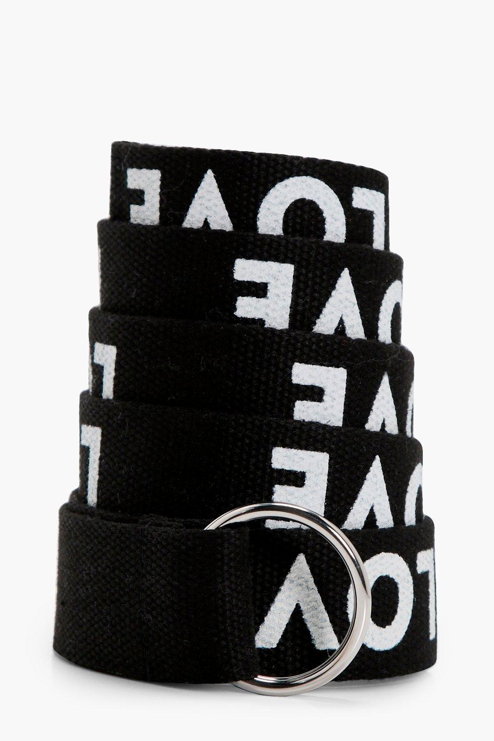 Longline Canvas Belt