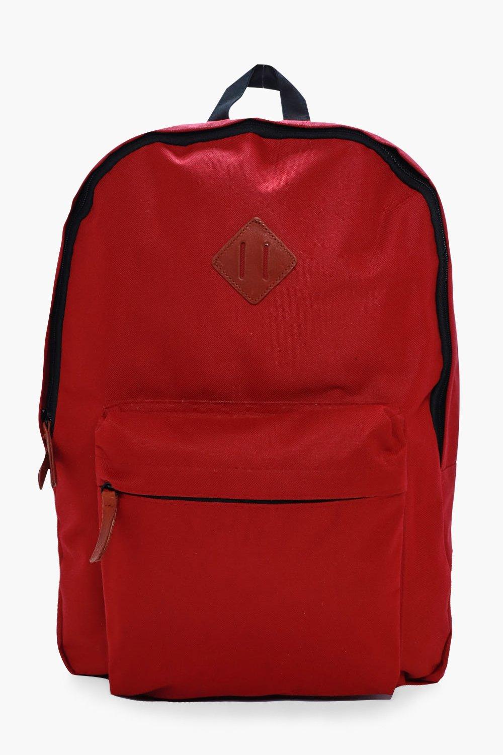 Plain Canvas Backpack