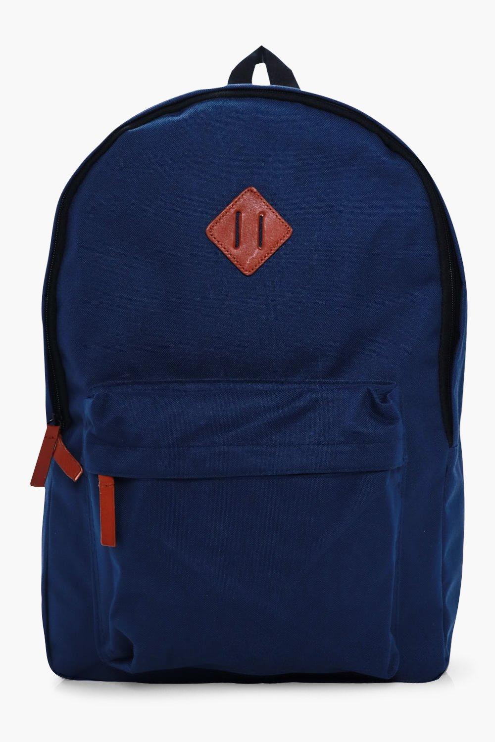 Plain Canvas Backpack